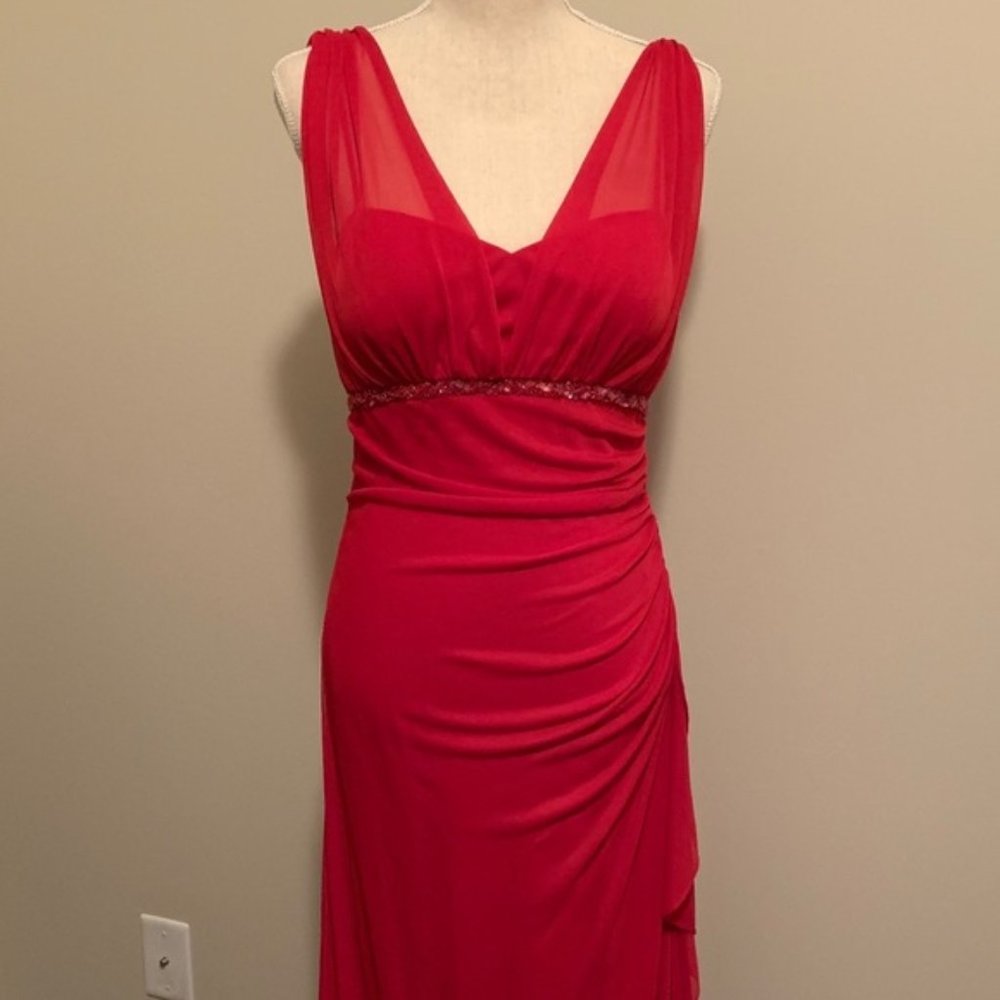 Red prom dress